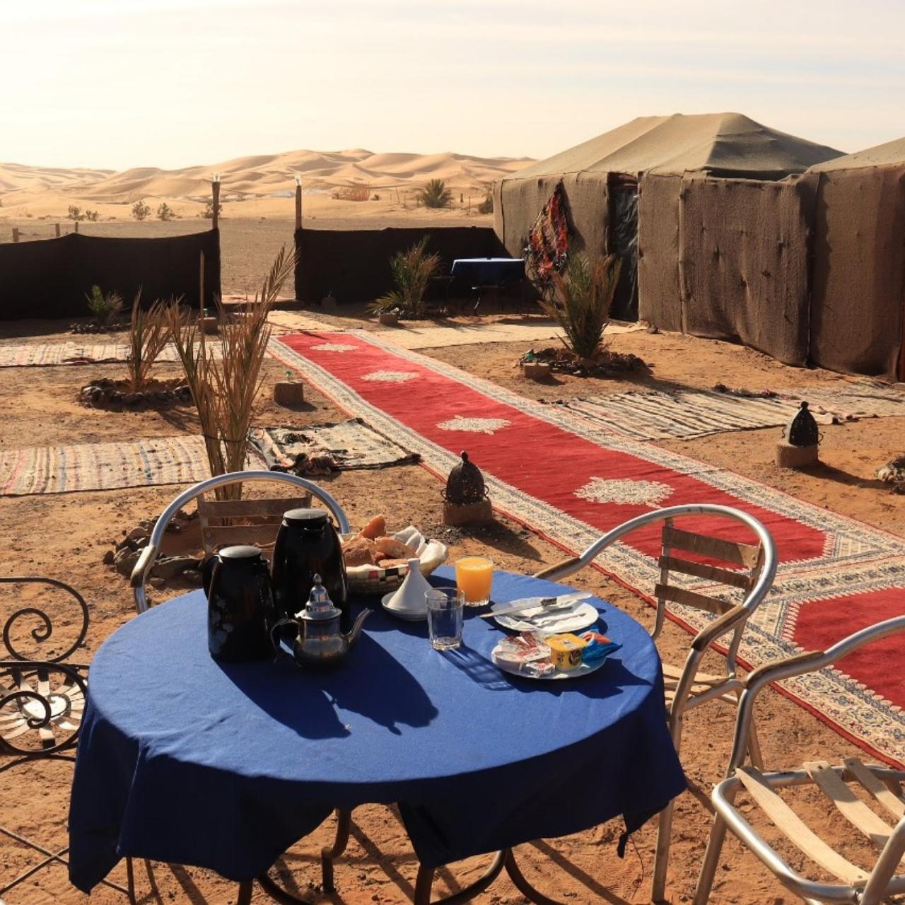 Bivouac La Fibule Des Dunes Merzouga Extérieur photo