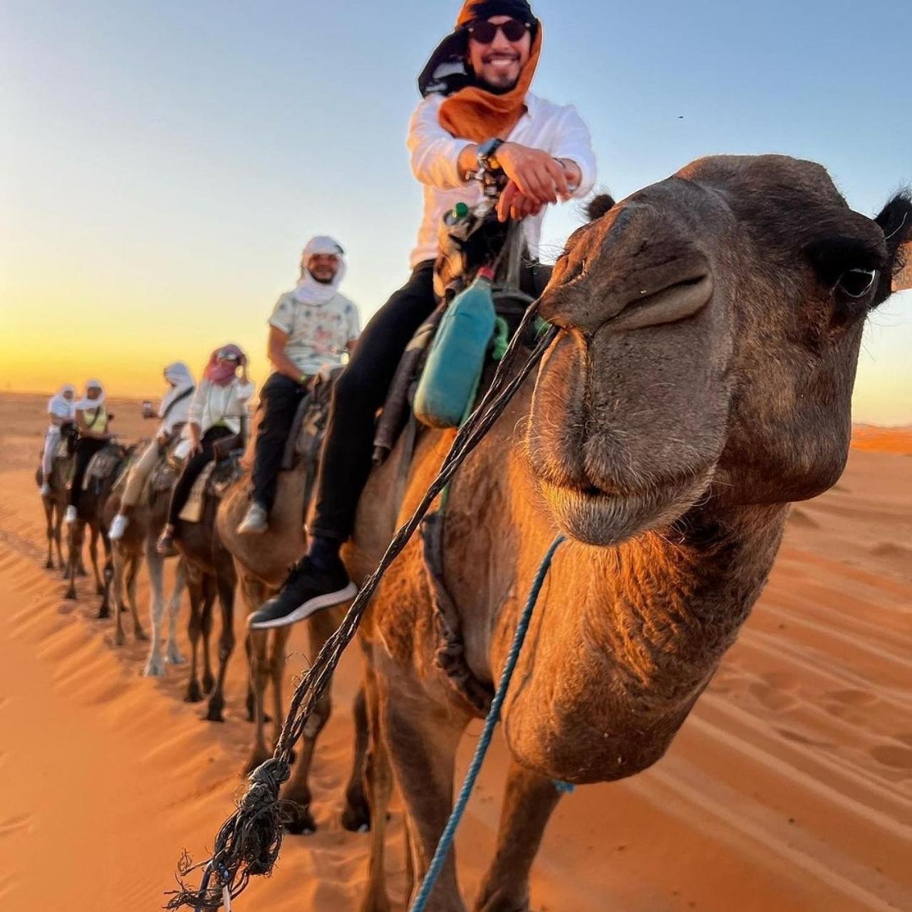 Bivouac La Fibule Des Dunes Merzouga Extérieur photo