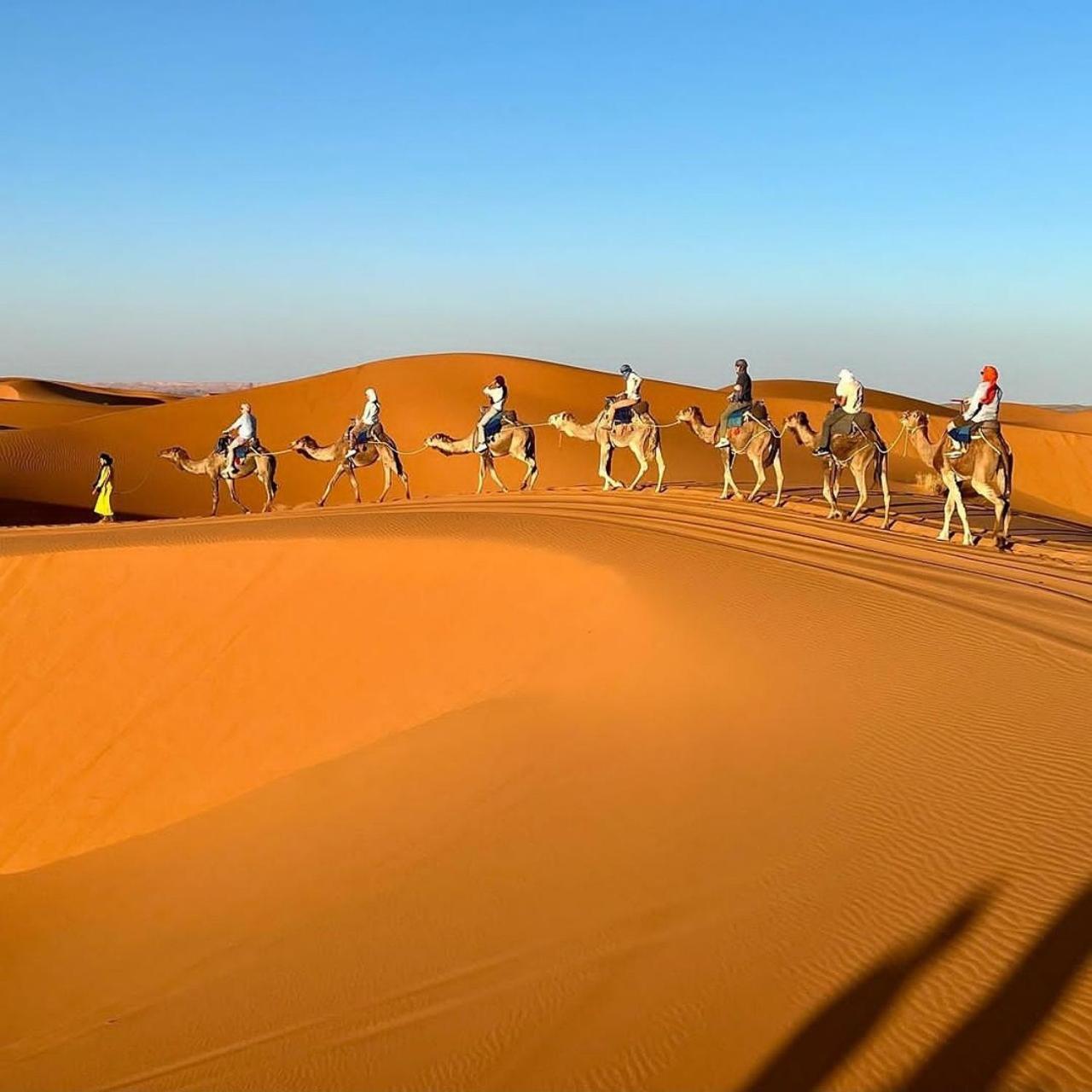Bivouac La Fibule Des Dunes Merzouga Extérieur photo